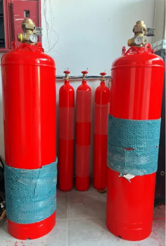 Gazlı Söndürme Sistemleri (FM200 / NOVEC / CO2) Görsel 1
