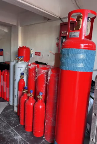 Gazlı Söndürme Sistemleri (FM200 / NOVEC / CO2) Görsel 2