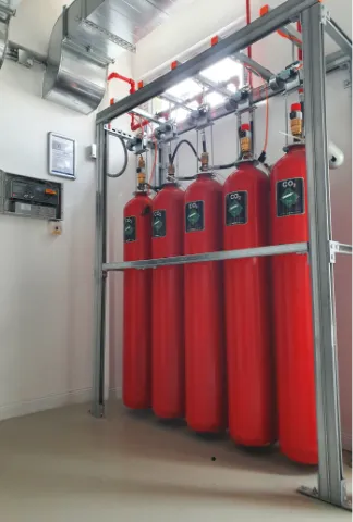 Gazlı Söndürme Sistemleri (FM200 / NOVEC / CO2) Görsel 3