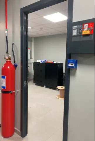 Gazlı Söndürme Sistemleri (FM200 / NOVEC / CO2) Görsel 5